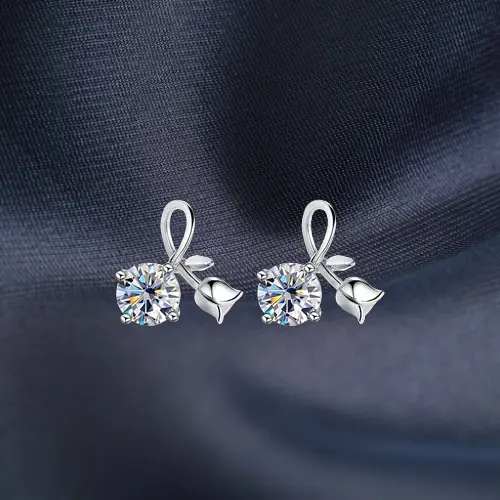 Boucles d'oreilles Feuilles de ginkgo