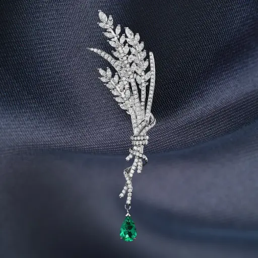 Broche Bouquet de lavande