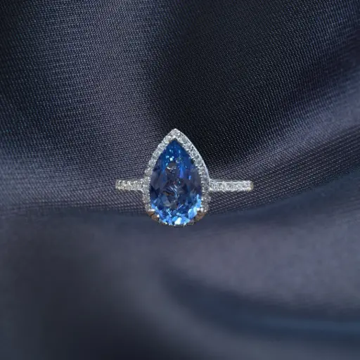 Bague Larme de lune