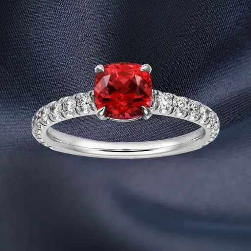 Bague Majesté Pourpre